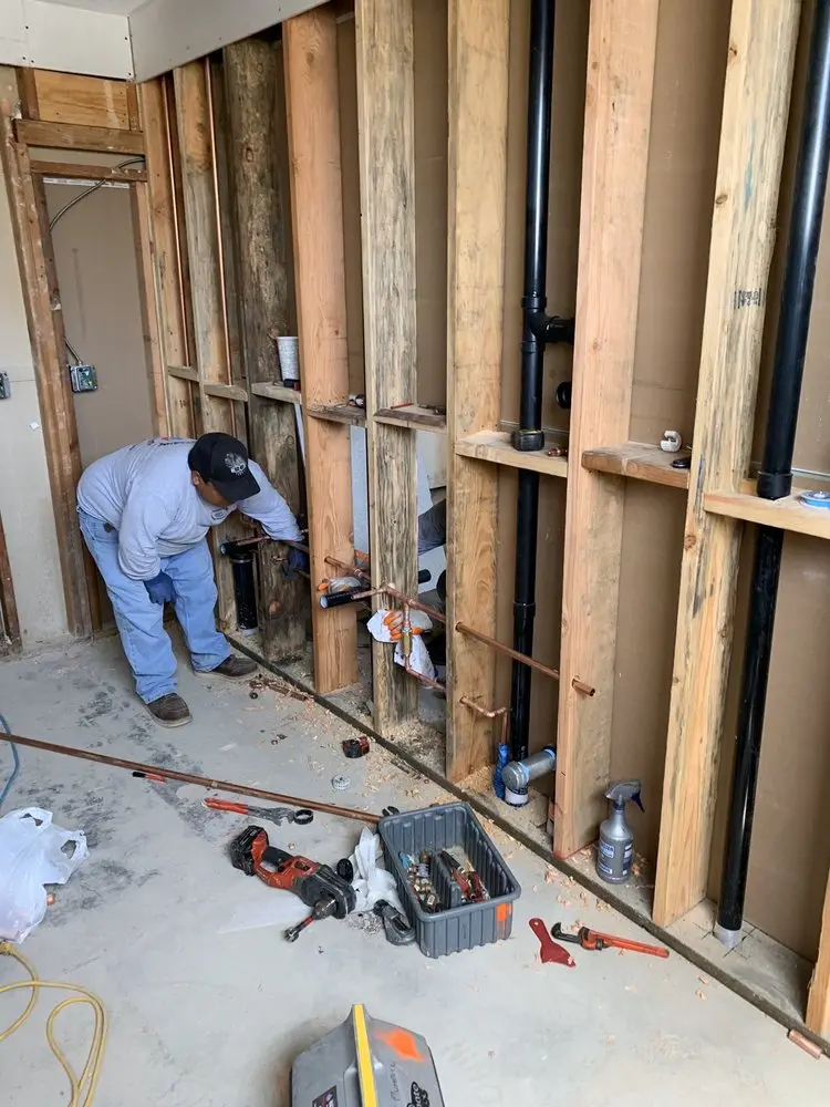 Commercial rough-in plumbing for Water Heater Replacement in Pineview Estates